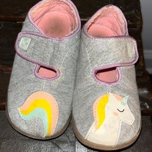 See Kai Run Velcro Unicorn Slippers